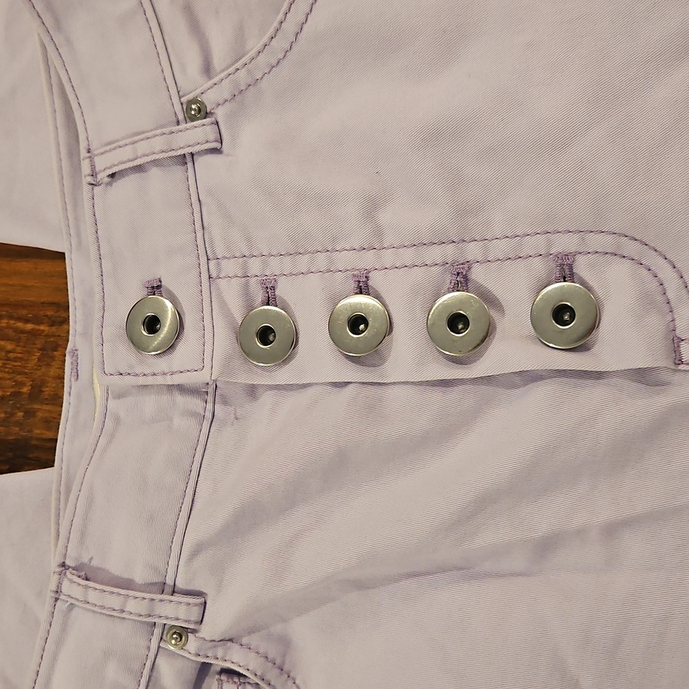 Kate Spade Lavender Button Down  Pants/ Jeans